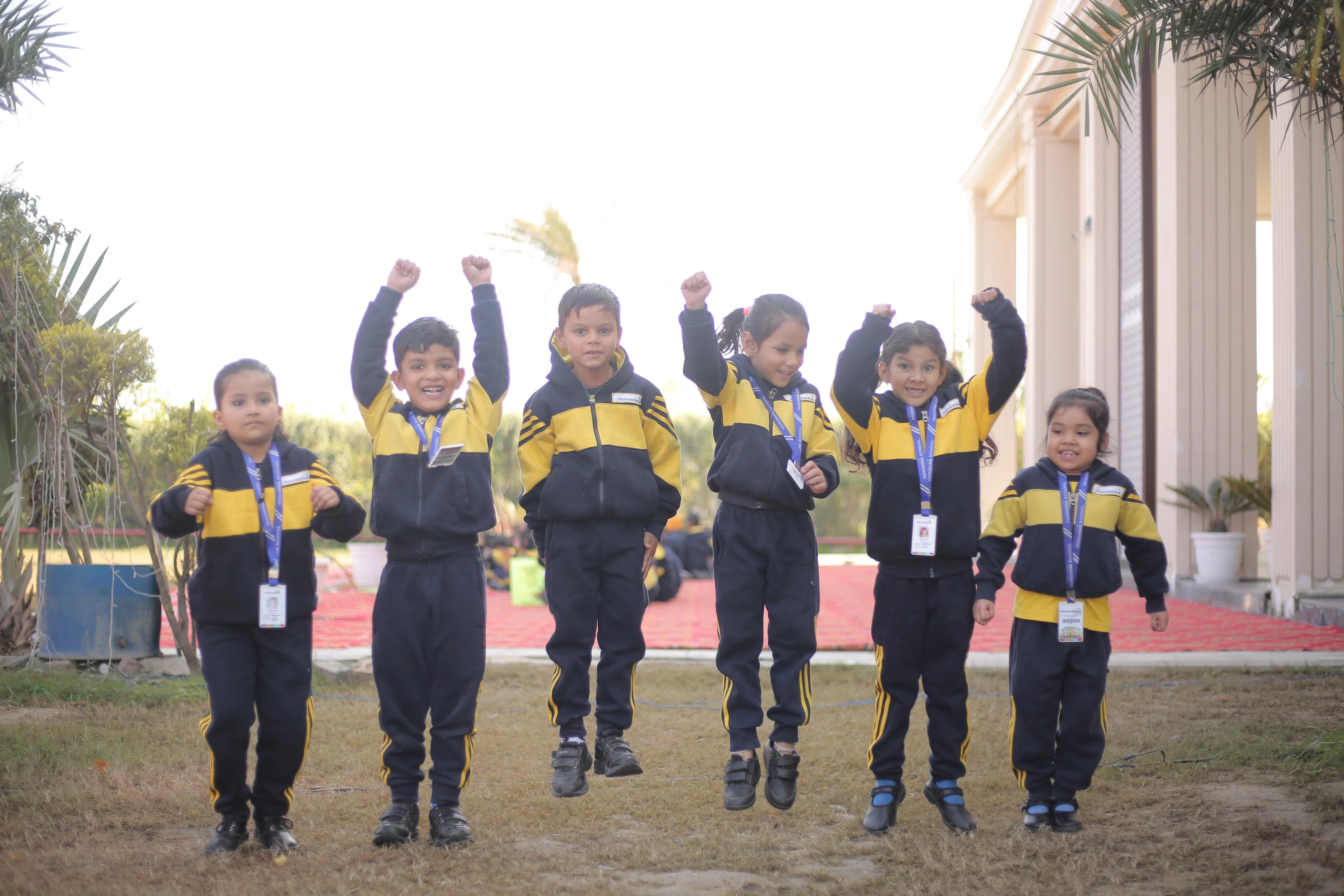 Yoga class for children
